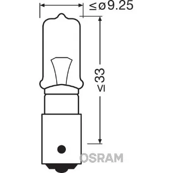 Ampoule, feu clignotant OSRAM