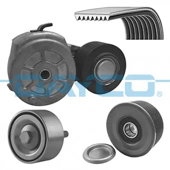 Jeu de courroies trapézoïdales à nervures DAYCO