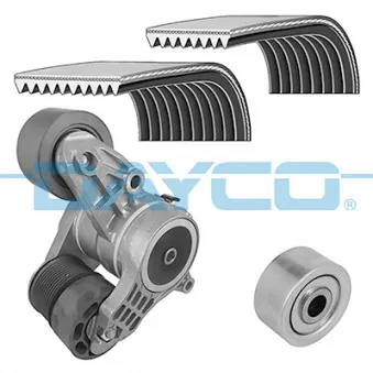 Jeu de courroies trapézoïdales à nervures DAYCO