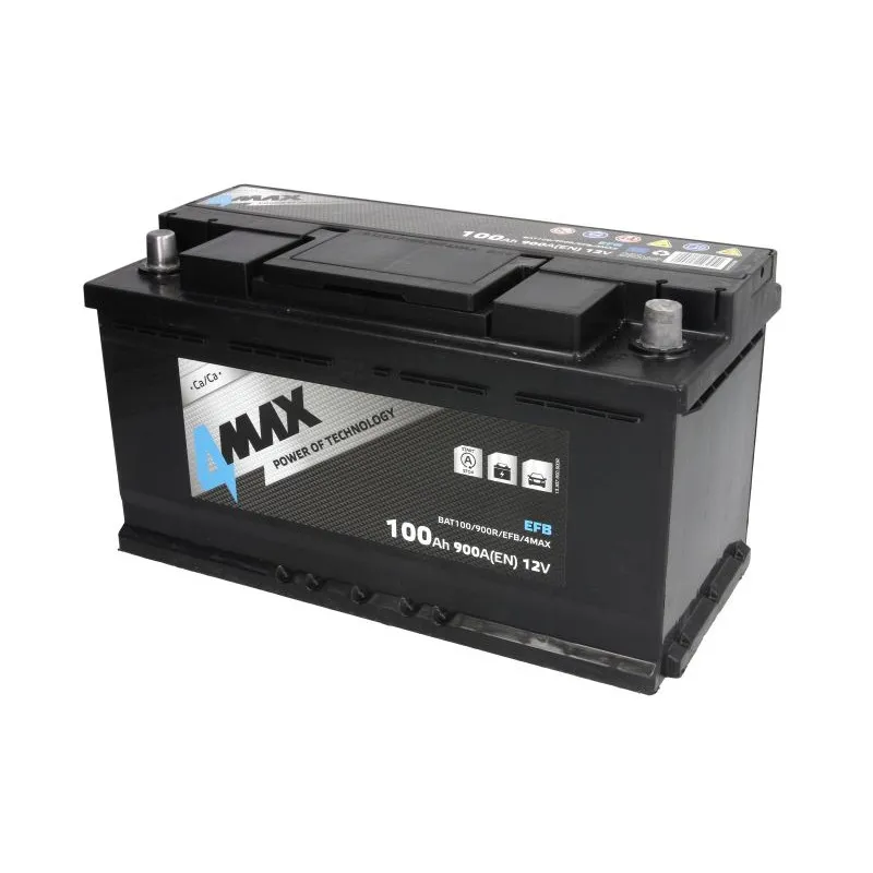 Batterie de démarrage Start & Stop 4MAX BAT100/900R/EFB/4MAX