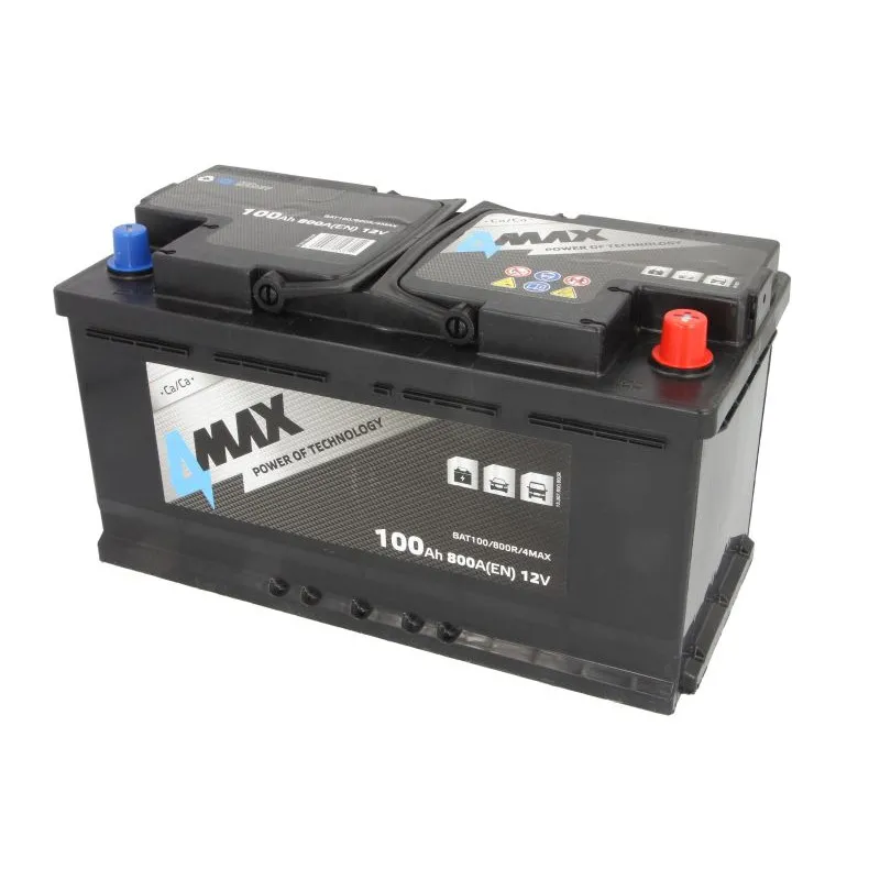 Batterie de démarrage - 100Ah 4MAX BAT100/800R/4MAX