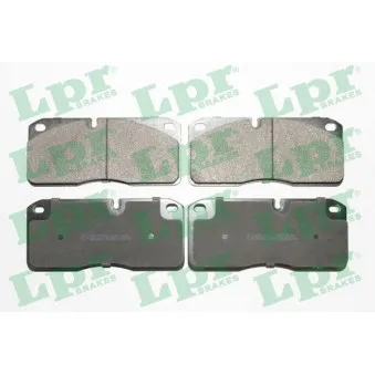 Jeu de 4 plaquettes de frein arrière LPR