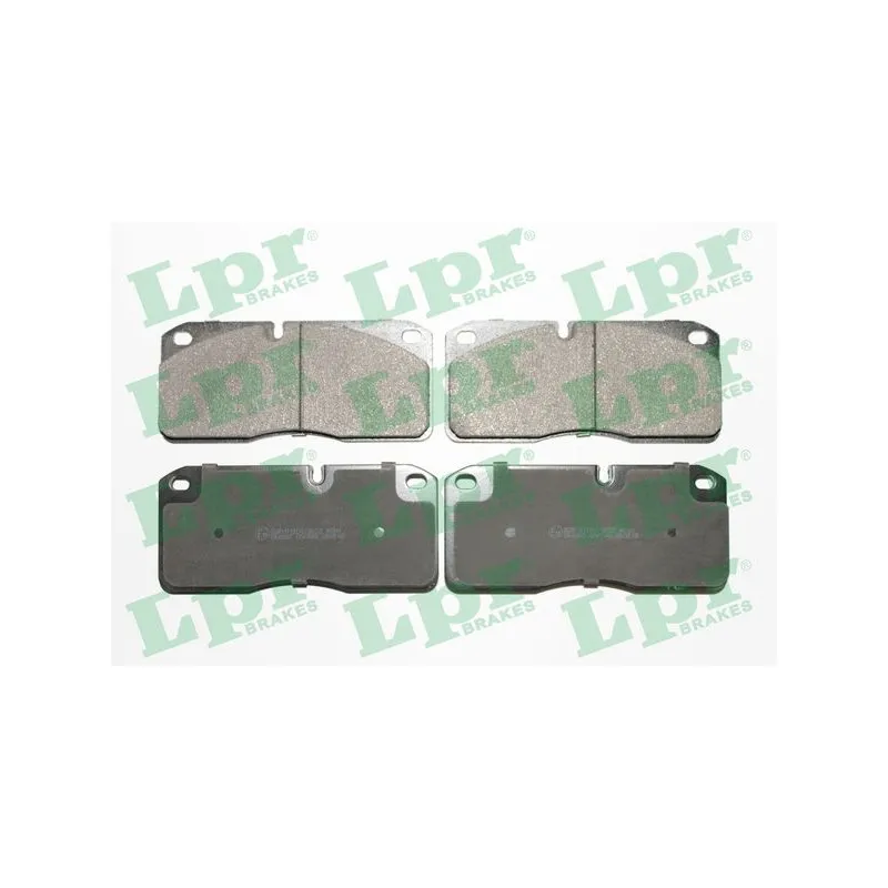 Jeu de 4 plaquettes de frein arrière LPR 05P586