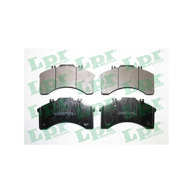 Jeu de 4 plaquettes de frein avant LPR 05P309
