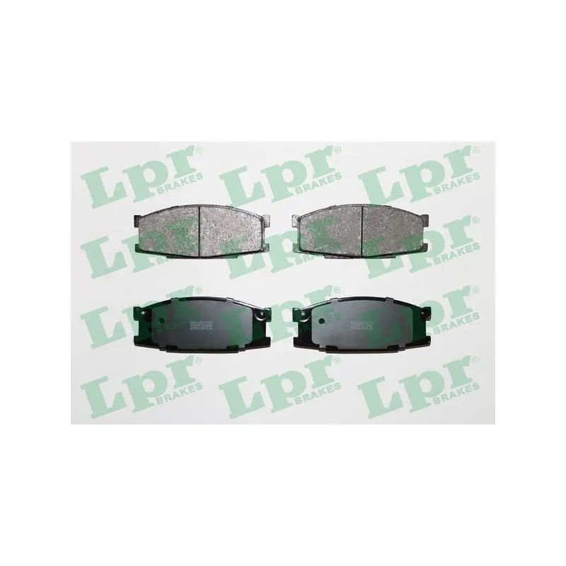 Jeu de 4 plaquettes de frein avant LPR 05P046