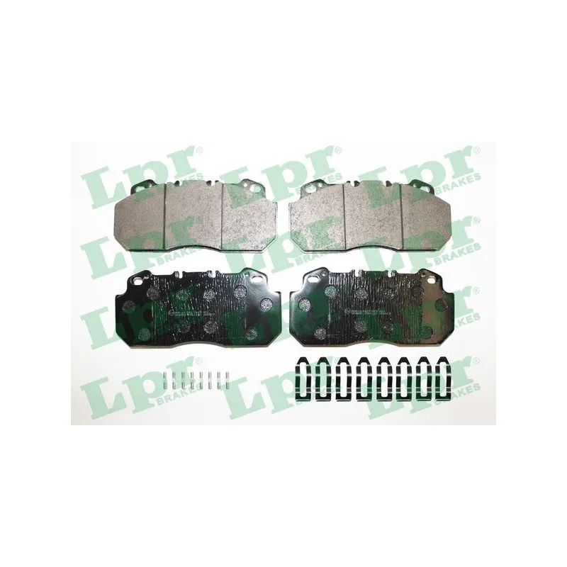 Jeu de 4 plaquettes de frein avant LPR 05P1161