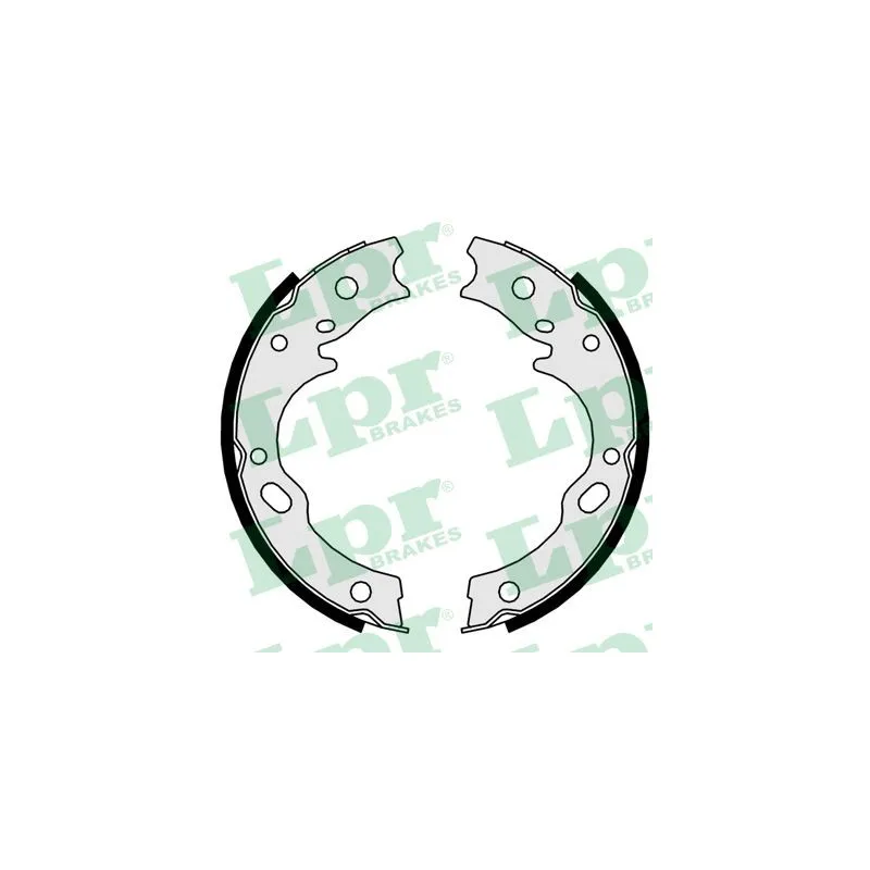 Jeu de mâchoires de frein, frein de stationnement LPR 01127