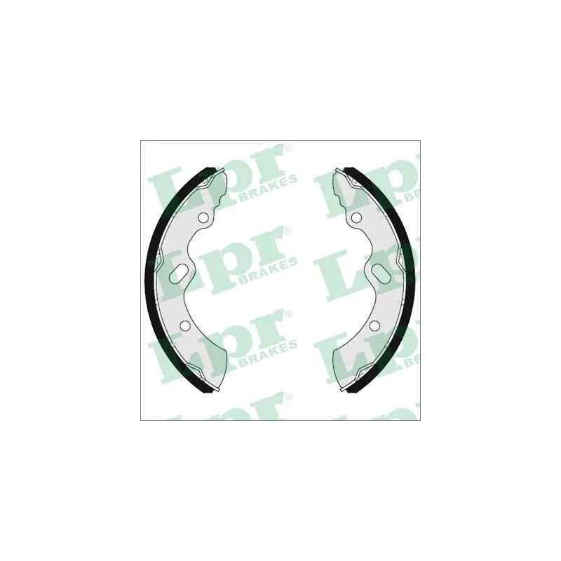 Jeu de mâchoires de frein LPR 01105