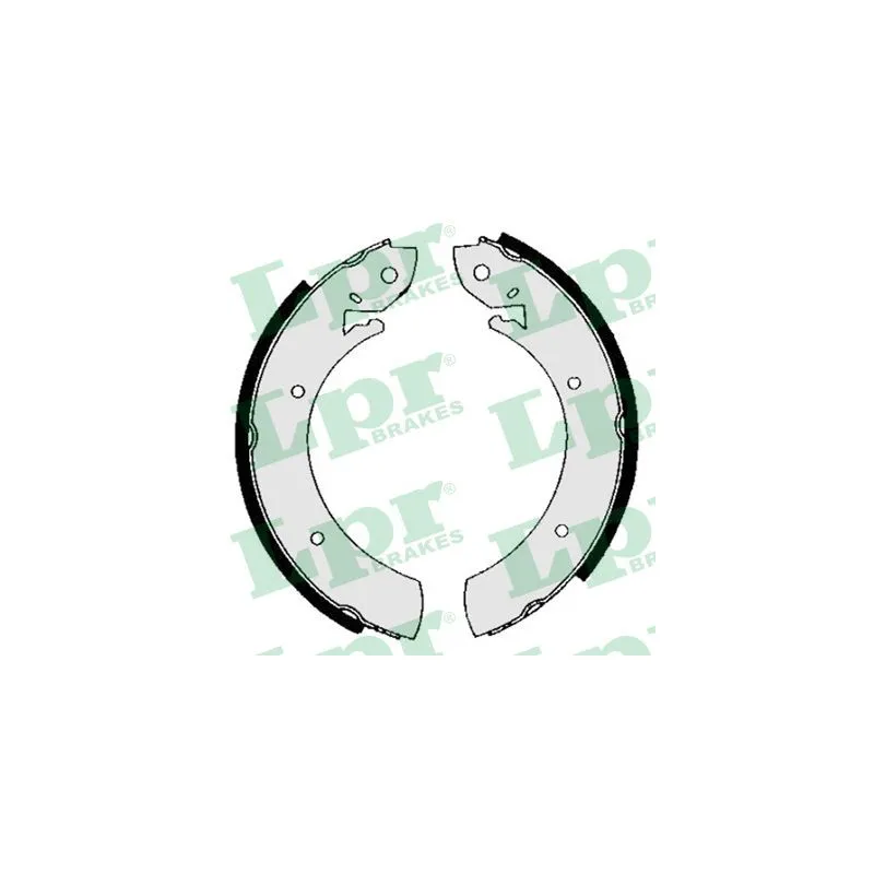 Jeu de mâchoires de frein LPR 01150