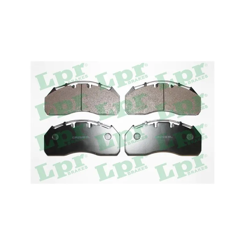 Jeu de 4 plaquettes de frein arrière LPR 05P1325