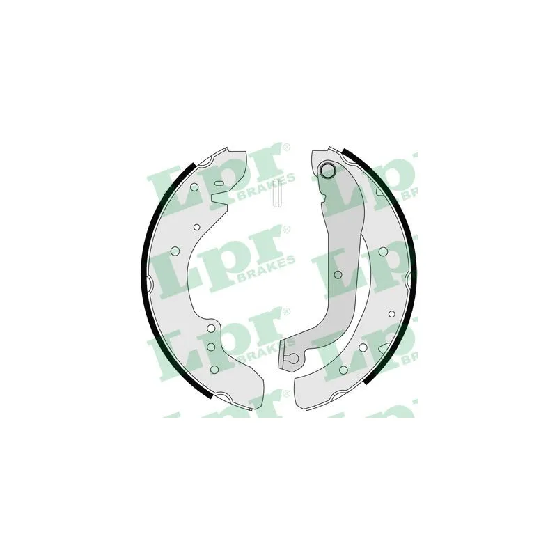 Jeu de mâchoires de frein LPR 07105