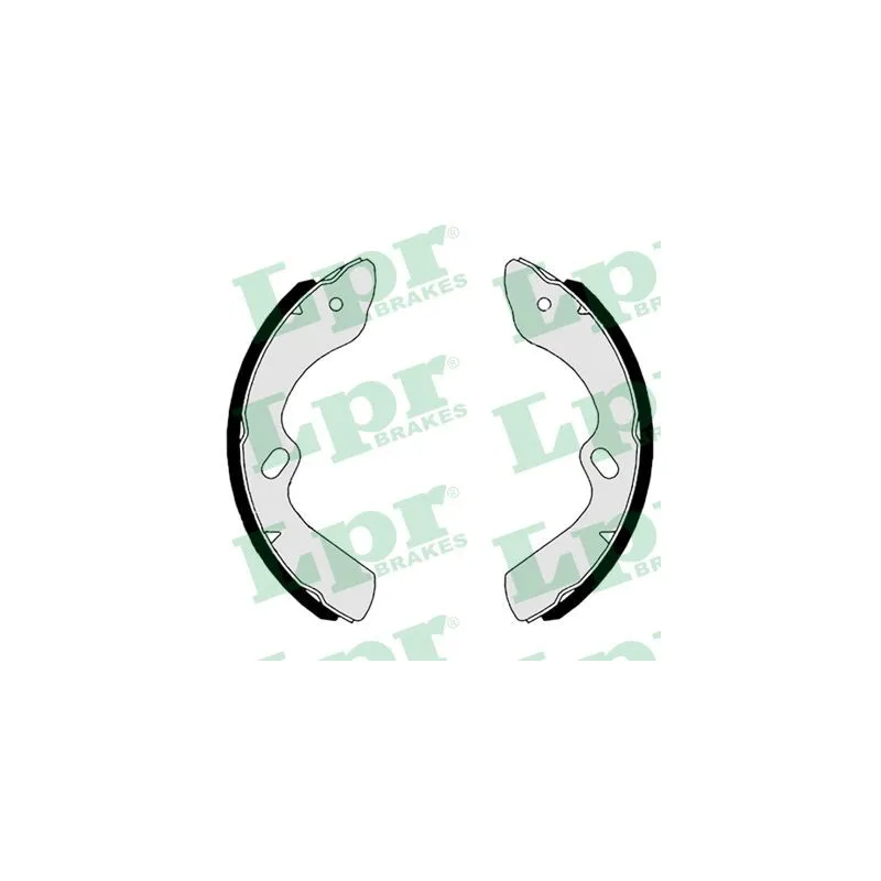 Jeu de mâchoires de frein LPR 08890