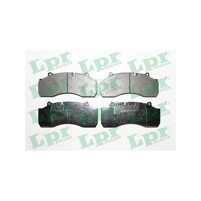 Jeu de 4 plaquettes de frein arrière LPR 05P824