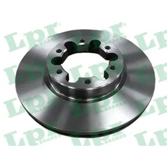 Jeu de 2 disques de frein avant LPR