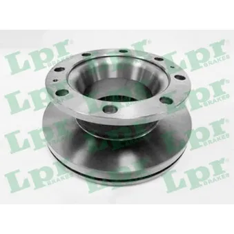 Jeu de 2 disques de frein arrière LPR