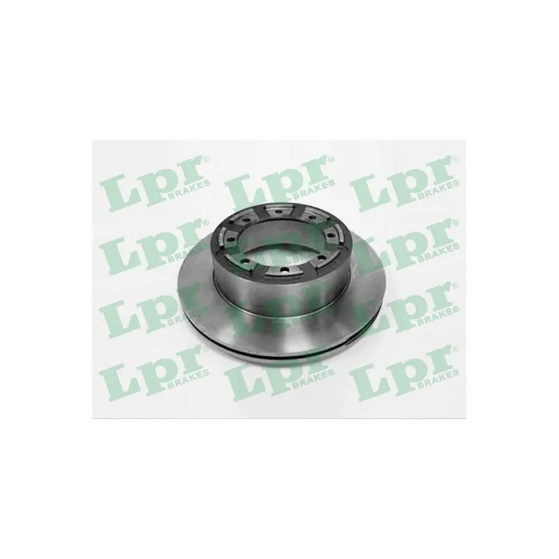 Jeu de 2 disques de frein arrière LPR R1521V