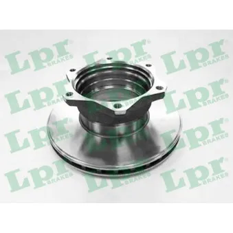 Jeu de 2 disques de frein arrière LPR
