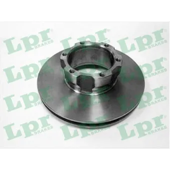 Jeu de 2 disques de frein avant LPR