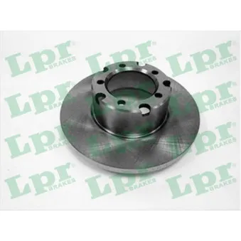 Jeu de 2 disques de frein avant LPR