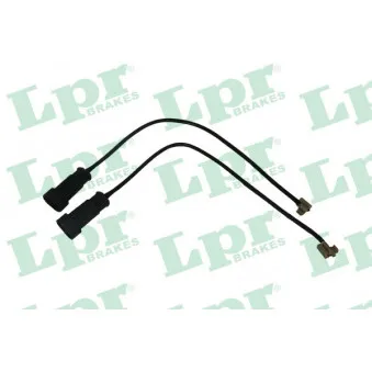 Contact d'avertissement, usure des plaquettes de frein LPR