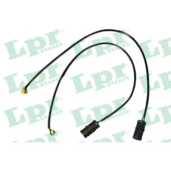 Contact d'avertissement, usure des plaquettes de frein LPR