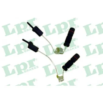 Contact d'avertissement, usure des plaquettes de frein LPR