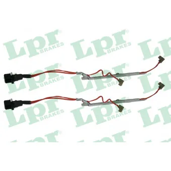 Contact d'avertissement, usure des plaquettes de frein LPR