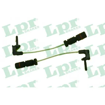 Contact d'avertissement, usure des plaquettes de frein LPR