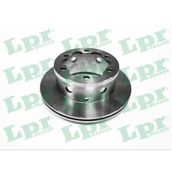 Jeu de 2 disques de frein arrière LPR