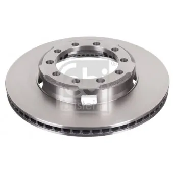 Jeu de 2 disques de frein avant FEBI BILSTEIN 23721