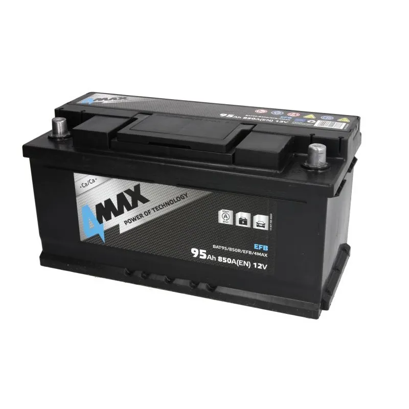 Batterie de démarrage Start & Stop 4MAX BAT95/850R/EFB/4MAX