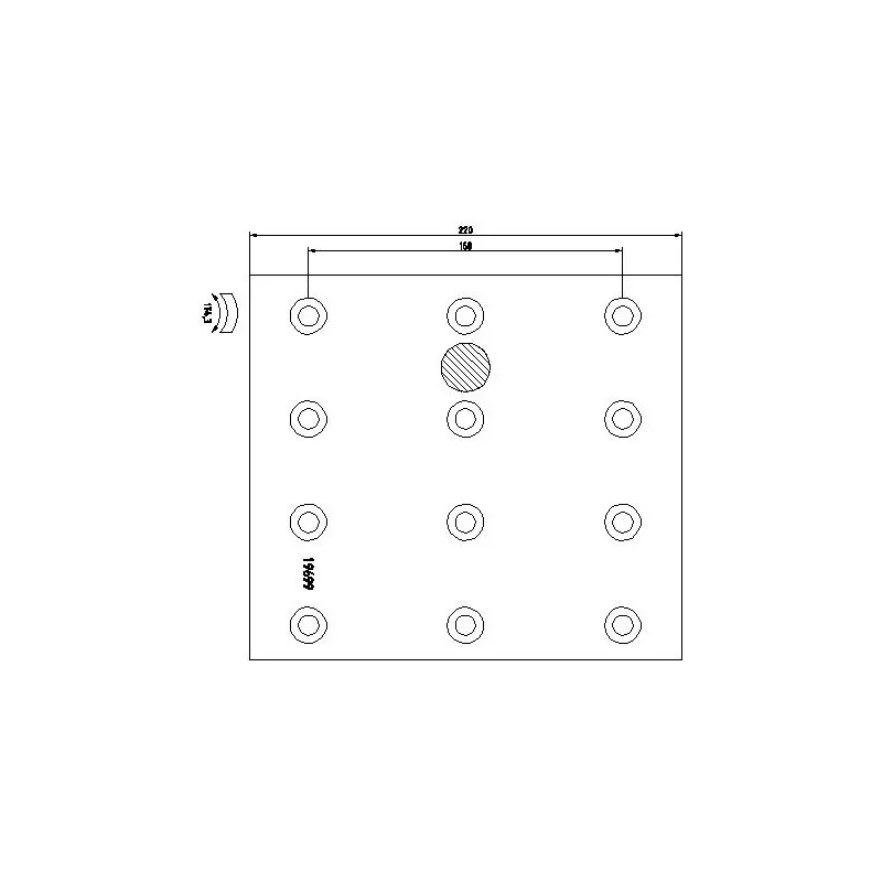Kit de garnitures de frein, frein à tambour TEXTAR 1969902