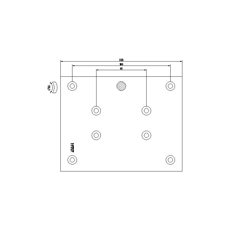 Kit de garnitures de frein, frein à tambour TEXTAR 1970705