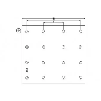Kit de garnitures de frein, frein à tambour TEXTAR