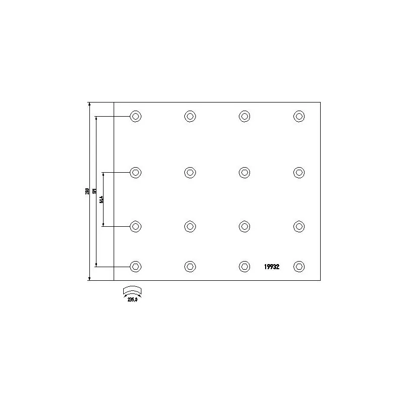 Kit de garnitures de frein, frein à tambour TEXTAR 1993206
