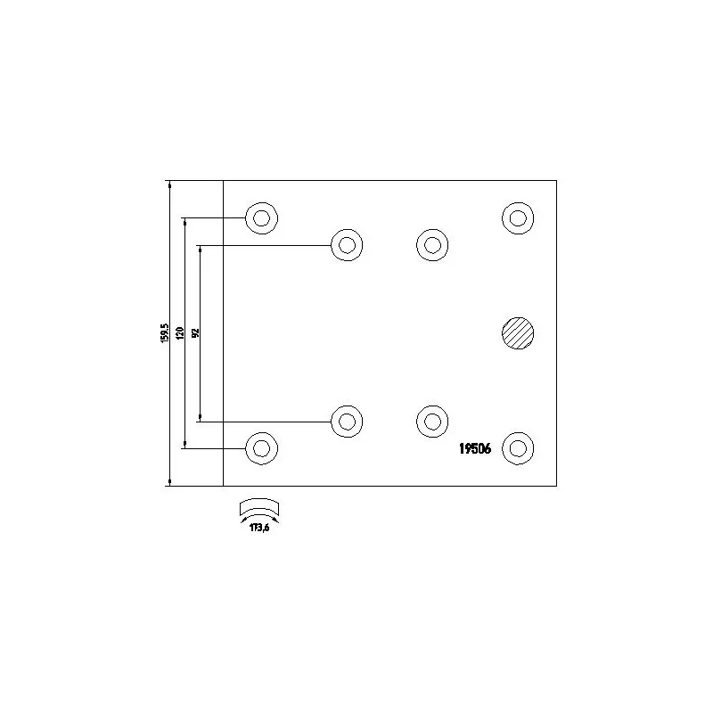 Kit de garnitures de frein, frein à tambour TEXTAR 1950607