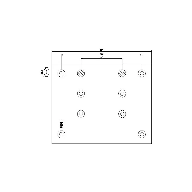 Kit de garnitures de frein, frein à tambour TEXTAR 1949609