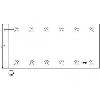 Kit de garnitures de frein, frein à tambour TEXTAR 1790006