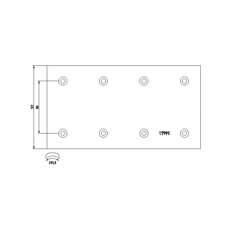 Kit de garnitures de frein, frein à tambour TEXTAR 1799102