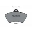 Jeu de 4 plaquettes de frein avant TEXTAR 2949802 - Visuel 1
