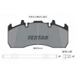 Jeu de 4 plaquettes de frein TEXTAR 2917301 - Visuel 1