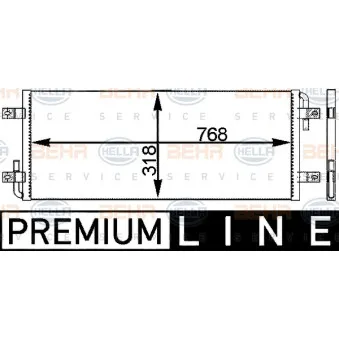 Radiateur basse température, intercooler HELLA