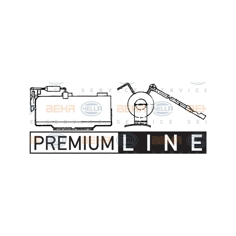 Résistance, pulseur d'air habitacle HELLA 9ML 351 029-111