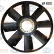 Roue du souffleur, refroidissementdu moteur HELLA 8MV 376 702-021 - Visuel 1
