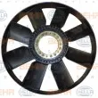 Roue du souffleur, refroidissementdu moteur HELLA 8MV 376 702-021 - Visuel 2