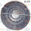 Embrayage, ventilateur de radiateur HELLA 8MV 376 702-131 - Visuel 1