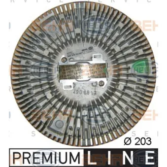 Embrayage, ventilateur de radiateur HELLA 8MV 376 731-341