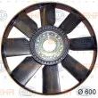 Roue du souffleur, refroidissementdu moteur HELLA 8MV 376 757-731 - Visuel 2