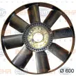 Roue du souffleur, refroidissementdu moteur HELLA 8MV 376 757-731 - Visuel 1