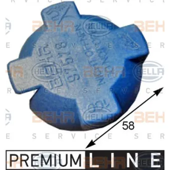 Bouchon, réservoir de liquide de refroidissement HELLA